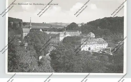 5238 HACHENBURG - MARIENSTATT, Abtei, 1944 !!