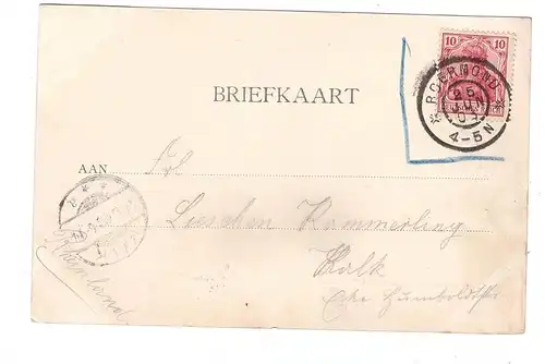 LIMBURG - ROERMOND, Munsterkerk, 1903, Bingen-Rietjens, deutsche Briefmarke
