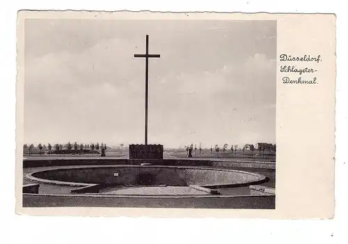 4000 DÜSSELDORF, Schlageter - Denkmal, 1939