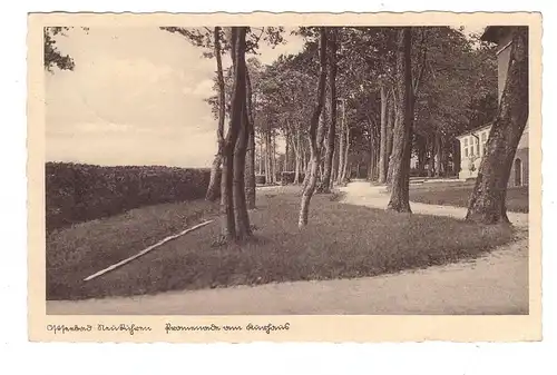 OSTPREUSSEN - NEUKUHREN / PIONERSKI, Promenade am Kurhaus, 193.., Poststempel Pobethen