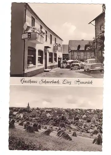 5590 COCHEM - LIEG, Gasthaus Pension Schnorbach, OPEL, 1962