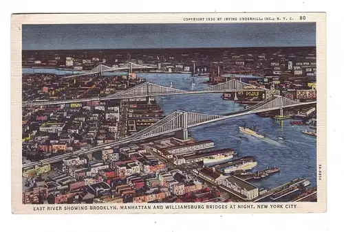 BRÜCKEN - NEW YORK, Brooklyn, Manhattan & Williamsburg Bridges