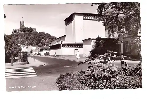 5300 BONN - BAD GODESBERG - Blick vom Stadt-Theater zur Godesburg