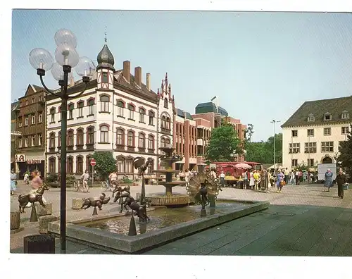 4048 GREVENBROICH, Marktplatz, Rathaus, Haus  Portz