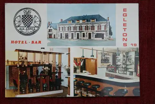 F 19300 EGLETONS, Bar-Hotel Aux Armes de Ventadour, Rue nationale 89