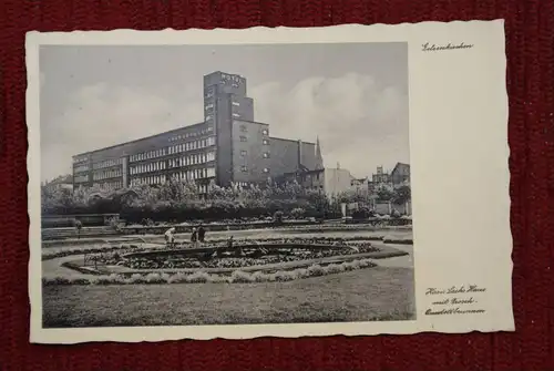 4650 GELSENKIRCHEN, Hans-Sachs-Haus mit Frosch-Quartettbrunnen