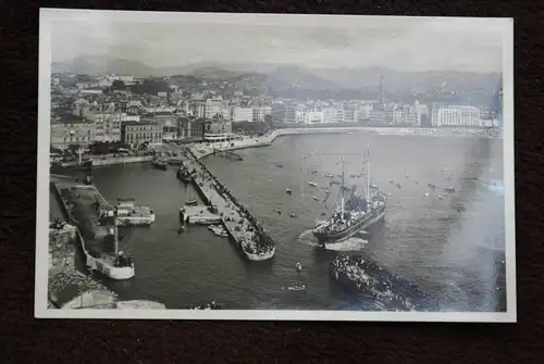 E 200.., SAN SEBASTIAN, Vista desde el monte Urgull