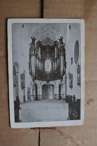 DANZIG - OLIVA, Klosterkirche Innenansicht, Kirchenorgel, kl. Randmängel