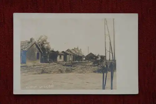 F 59480 LA BASSEE, PHOTO-Karte - "Station LA BASSEE" Militärbahn - Kleinbahn - Bahnhof - Station