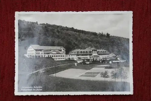 CH 5017 BARMELWEID - Aargau, Aargauische Heilstätte, leichte Klebereste auf der Rückseite