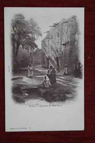 ALGERIEN - BISKRA, Quartier de Bab-Darb