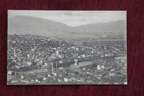 NORDMAZEDONIEN - VELES, Ortsansicht