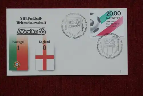 SPORT - FUSSBALL - WM 1986  PORTUGAL - ENGLAND   1 : 0