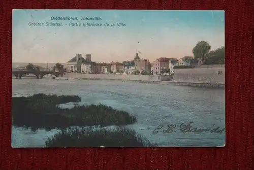 F 57100 THIONVILLE - DIEDENHOFEN, Unterer Stadtteil