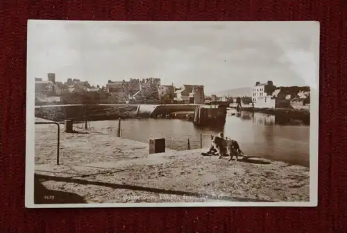 UK - England, ISLE OF MAN, Gastletown from the Pier