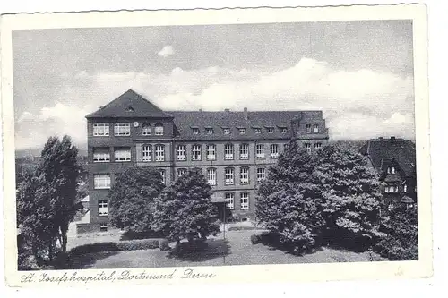 4600 DORTMUND - DERNE, St. Josefshospital, 1951