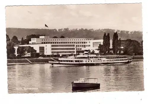 BINNENSCHIFFE - RHEIN, Köln-Düsseldorfer "RHEINLAND" vor Bonn, 1955