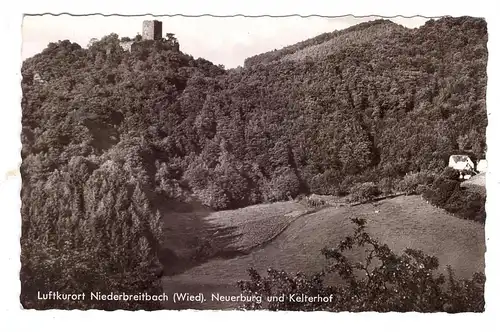 5455 RENGSDORF - NIEDERBREITBACH, Neuerburg und Kelterhof, 1962