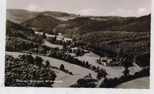 5828 ENNEPETAL, Blick vom Hohenstein in das Ennepetal, 1964