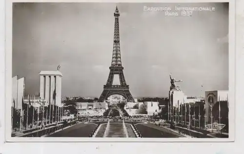 EXPO - 1937 PARIS, Deutscher & Russischer Pavillon, Eiffelturm