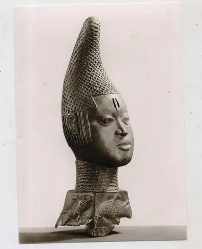 VÖLKERKUNDE / Ethnic - BENIN, Bronzekopf, Berlin, Museum für Völkerkunde