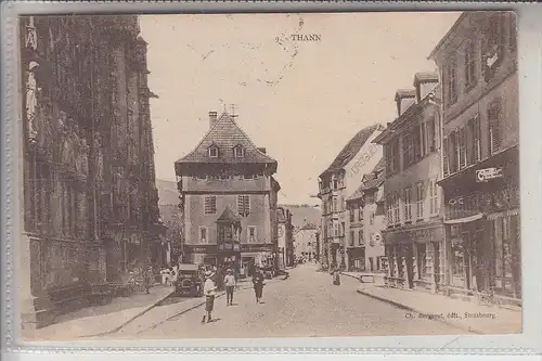 F 68800 THANN, Strassenpartie, 1928