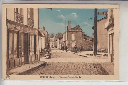F 51600 SUIPPES, Rue Jean-Baptiste-Martin