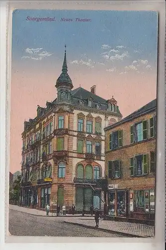 F 57200 SARREGUEMINES / SAARGEMÜND, Neues Theater, 1918
