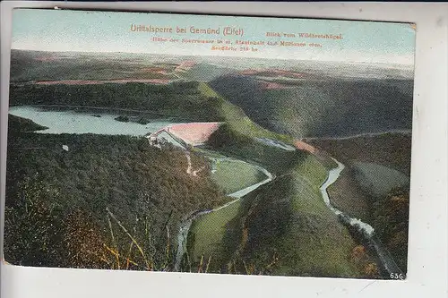 5372 GEMÜND, Urfttalsperre, 1913