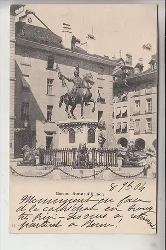 CH 3000 BERN, Erlach Denkmal, 1904