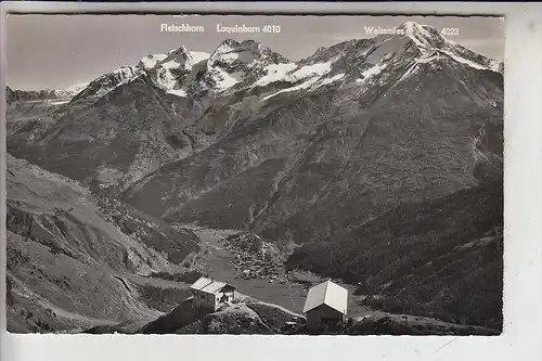 CH 3906 SAAS - FEE, Restaurant Spielboden, Bergstation der Luftseilbahn, 1961