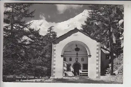 CH 3906 SAAS - FEE, Kapelle Maria zur Hohen Stiege, 1963