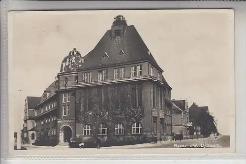 4650 GELSENKIRCHEN - BUER, Lyzeum, 1934