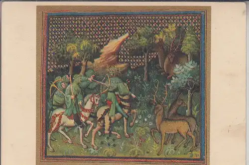 JAGD / Hunting / Chasse / Caccia / Jacht / Caza / Lowiectwo - HIRSCHJAGD, Jagdbuch des Grafen Phoebus