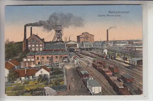 4650 GELSENKIRCHEN, Bergbau / Mining, Zeche Rhein-Elbe, 1923