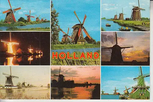 MÜHLE - WINDMÜHLE / Molen / Mill / Moulin - Hallandse Molen