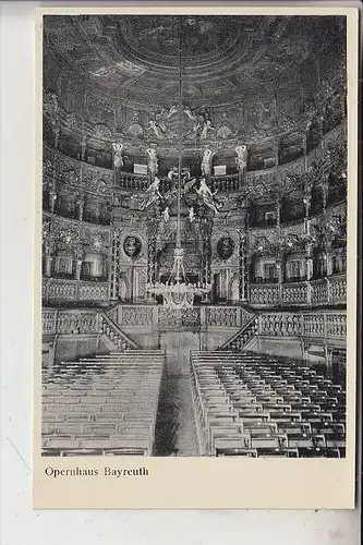 MUSIK, OPER, Opernhaus Bayreuth, Richard Wagner