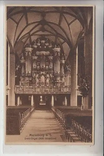 MUSIK - KIRCHENORGEL / Orgue / Organ / Organo - MERSEBURG, Dom-Orgel