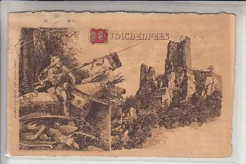5330 KÖNIGSWINTER, Drachenfels, Sagengestalten, 1911