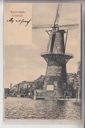 MÜHLE - WINDMÜHLE / Molen / Mill / Moulin - ROTTERDAM, Coolvest, 1903