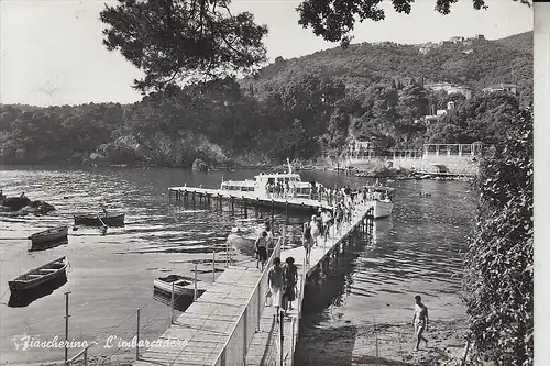 I 19032 LERICI - FIASCHERINO, L'embacadere, 1962