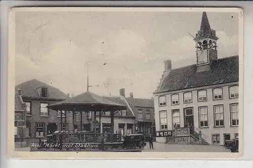 NL - ZEELAND - AXEL, Markt met Stadhuis