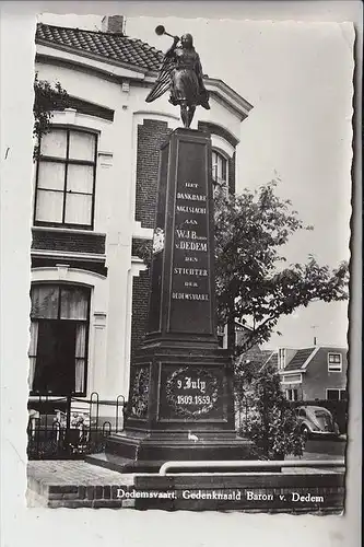 NL - OVERIJSSEL - DEDEMSVAART, Gedenknaald Baron v. Dedem