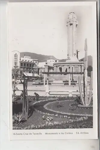 E 38000 SANTA CRUZ DE TENERIFE, Monumento a los Caidos