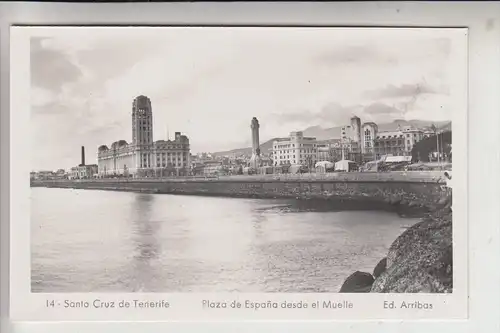 E 38000 SANTA CRUZ DE TENERIFE, Plaza de Espana desde el Muelle