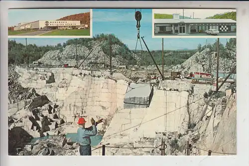 USA - VERMONT - BARRE, Rock of Ages Granite Quarry / Granitsteinbruch