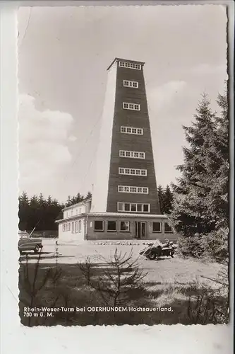 5942 KIRCHHUNDEM - OBERHUNDEM,. Rhein-Weser Turm