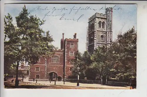 UK - ENGLAND - LONDON - LAMBETH Palace, 1906, Hildesheimer