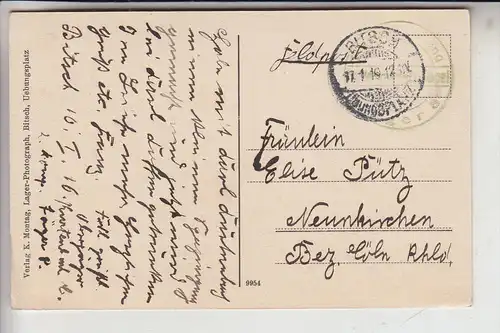 F 57230 BITCHE / BITSCH, Truppenübungsplatz, 1916