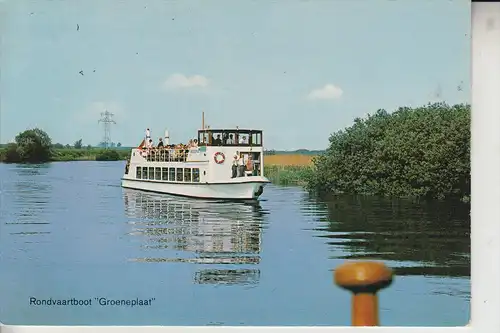 NL - NOORD-BRABANT, LAGE ZWALUWE, Rondvaartboot "Groeneplaat"